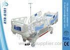 Powder Coating Electric Hospital Patient Bed Nursing Bed With Side Rails