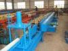 Color Steel Sheet Gutter Roll Forming Machine with K Shape , 8 - 15 m / min