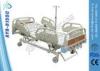 ABS Side Rail Rolling Manual Hospital Bed With Central Lock System