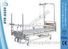 Cold rolled steel Manual Hospital Bed SS Orthopaedics bed with Side rails