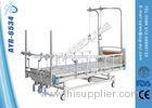 Cold rolled steel Manual Hospital Bed SS Orthopaedics bed with Side rails