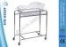 Stainless Steel Pediatric Hospital Bed Baby Cot With Acrylic Bassin