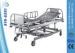 Mobile Height Adjustable Stainless Steel Hospital Bed With Diagonal Brake