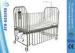 Stainless Steel Manual Hospital Children Patient Bed With Full Length Side Rails