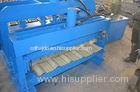 5.5KW Aluminum Step Glazed Tile Roll Forming Machine With Chain Driving