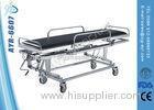 Stainless Steel For Emergency Patient Transport Treatment Stretcher With Adjustable Height