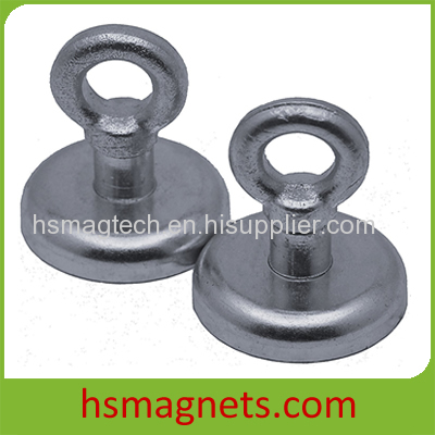 Permanent Neodymium Magnetic Hook Pot Magnet With Eyebolt