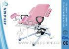 Movable Hospital Obstetric Delivery Bed Medical Exam Tables With Wheels