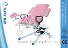 Movable Hospital Obstetric Delivery Bed Medical Exam Tables With Wheels