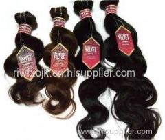 Unprocessed Indian Non Remy Human Hair Extension For Women Tangle-Free