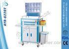 Movable ABS Three Drawers Medical Anaesthesia Trolley For Hospital Use