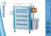 Hospital Medicine Drugs Distribution Trolley With Inner Divided