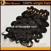 OEM Female Brazilian 100 Remy Human Hair No Shedding , Body Wave Hair