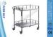 OEM Customized Operating Room Medical Trolleys Equipment Stainless Steel