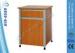 Wooden MDF board hospital bedside cabinet with Aluminum Frame