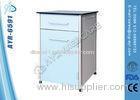 Hospital Bed Accessories modern Bedside Table With One Drawer / Door