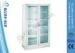 Two Door Hospital Bed Accessories Stainless Steel Instrument & Medicine Cabinet