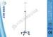 Hospital Accessories Height Adjustable Stainless Steel IV Pole With Wheels For Bed