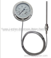 Square capillary thermometer