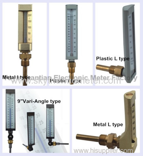 Round Capillary Thermometer