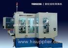 12KVA Gear Chamfering Machine With Siemens 802d 4 Axis CNC System , Carbide Alloy Cutters