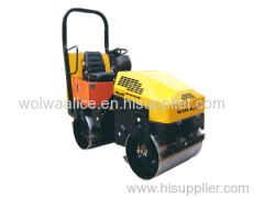 good quality double drum driving road roller