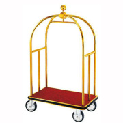 Casters for luggage cart