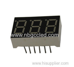 Seven Segment LED display 3 digits 0.25inch