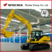 heavy equipment chinese excavator with kawasaki pump