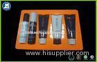 Orange Rectangular PVC Plastic Cosmetic Trays Blister Card Packaging