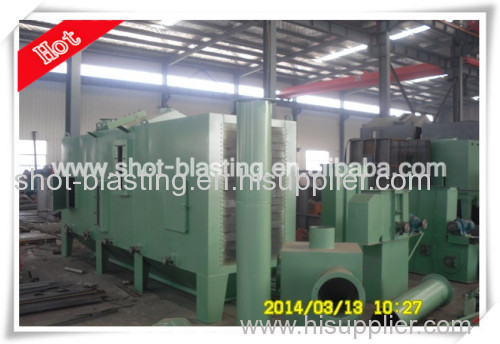 steel profile shot blasting machine