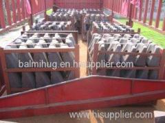 Steel Cr-Mo Wear Alloy Steel Castings Liners For Conch Cement Mill