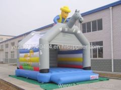 Hot Sale Outdoor Commercial inflatable bounce In Stock Party Kids Bouncy Castle Slide Jumping Bounce with high quality