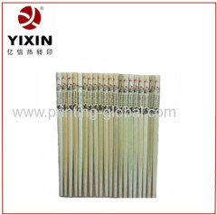 Heat transfer film for wood chopsticks with Chinese style