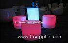 Outdoor / Indoor LED Bar Tables with glass top / lithium battery PL18