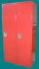 Light Red All Welded Steel Locker With Single Tier For Changing Room