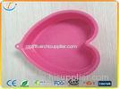 Safe Cake Mould bakeware Silicone Kitchenware Double Heart Shape With FDA LFGB