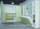 Horizontal Home Use Space Saving Murphy Wall Bed With Office Table