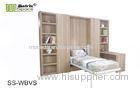 Kids Single MDF Panel Modern Wall Bed , fold up wall mounted beds