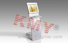 17'' Self Service Touch Interactive Information Kiosk Video For Cinemas