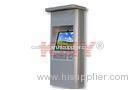 LCD Monitor Windows XP 17 '' Self Service Interactive Touch Kiosk With Video Camera