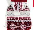 Personalized XS / XL Dog Clothes with Snowflake Print PET Wear Winter Coats For Small Dogs