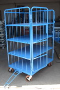 Verro casters for roller container