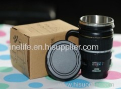 Camera 17-55mm lens coffee cup mug with Handle