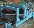 Automatic Hydraulic Glazed Tile Roll Forming Machine / Roofing Tile Process Line