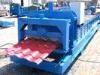 Professional Color Steel Glazed Tile Roll Forming Machine with PLC Control