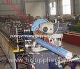 Lock Seam Downspout Roll Forming Machine For Rainwater Downpipe , Rain Gutter