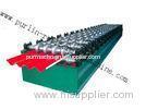 PLC Hydraulic Ridge Cap Roll Forming Machine , Automatic Galvanized Metal Rolling Form Line