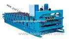 Metal Glazed Roof Cap Ridge Roll Forming Machine for Ridge Sheet / Corrugated Sheet