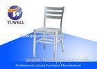 Aluminum patio Chair metal dining room chairs